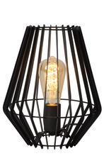 Lucide REDA - Tafellamp - 1xE27 - Zwart, Verzenden, Nieuw