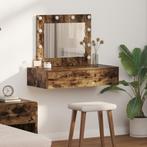 vidaXL Kaptafel met lade met opslag Bruin 83 x 40 x 70 cm, Huis en Inrichting, Tafels | Kaptafels, Verzenden, Nieuw