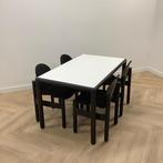 Tweedehands Vintage THONET Flex eetkamerset, tafel met 4, Gebruikt, Bureau