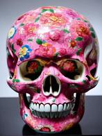 Dead Head (1972) - Pink Liberty Skull (Oeuvre unique), Antiek en Kunst