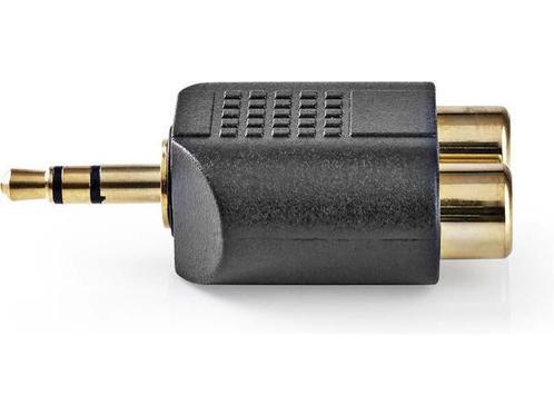Veiling - Nedis Stereo-Audioadapter - 3,5 mm Male - 2x RCA F, Auto-onderdelen, Elektronica en Kabels, Gebruikt