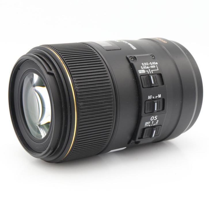 Sigma 105mm F/2.8 EX DG Macro OS HSM Nikon FX | Tweedehands, Audio, Tv en Foto, Foto | Lenzen en Objectieven, Zo goed als nieuw
