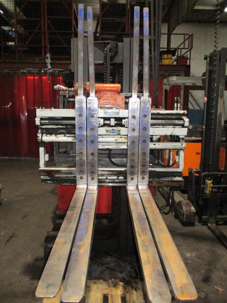 Cacsade Vorkenversteller Dubbel, Articles professionnels, Machines & Construction | Chariots élévateurs & Transport interne, Envoi