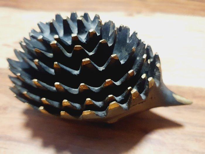 Walter Bosse ( in style) Stapelbare Aschenbecher Igel Bronze, Antiek en Kunst, Curiosa en Brocante