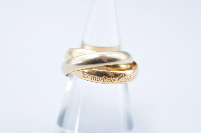 Cartier - Ring - Trinity - 18 karaat Geel goud, Witgoud,, Bijoux, Sacs & Beauté, Bagues