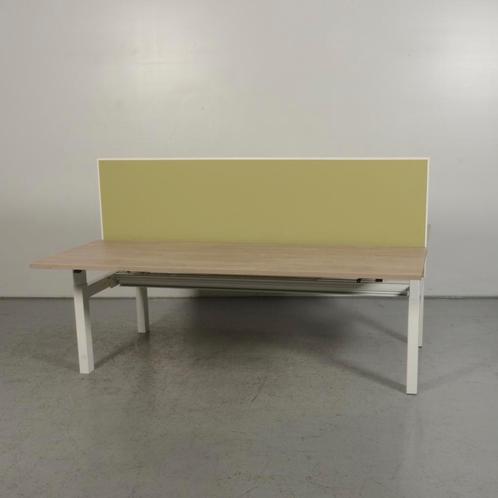 Benchwerkplek Solidesk - Oak Light blad - 200 x 80 cm  (2x), Huis en Inrichting, Bureaus, Gebruikt, Ophalen of Verzenden