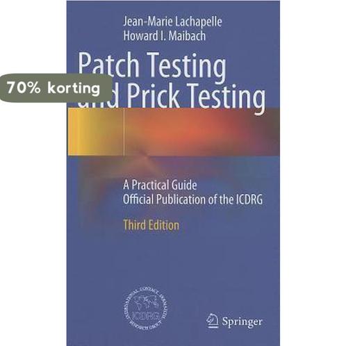 Patch Testing and Prick Testing 9783642254918, Boeken, Overige Boeken, Zo goed als nieuw, Verzenden