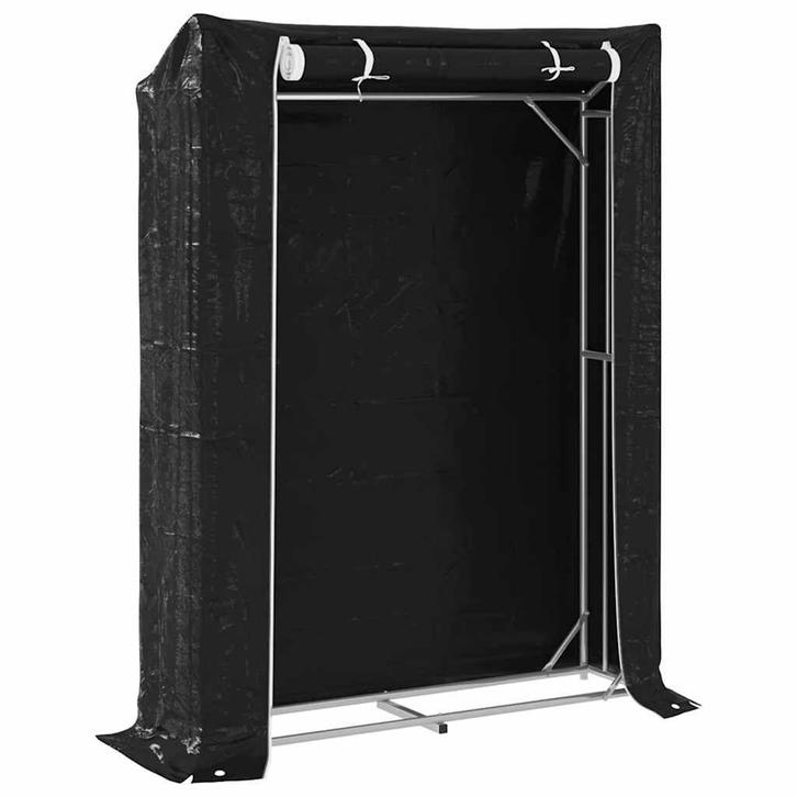 Haardhoutrek 150x40x200cm | Retour Deal | 46% Korting!, Tuin en Terras, Bergingen en Tuinkasten, Nieuw, Metaal, Overige typen