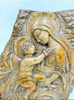 Lorenzoni - sculptuur, Madonna con bambino - 26 cm - Marmer