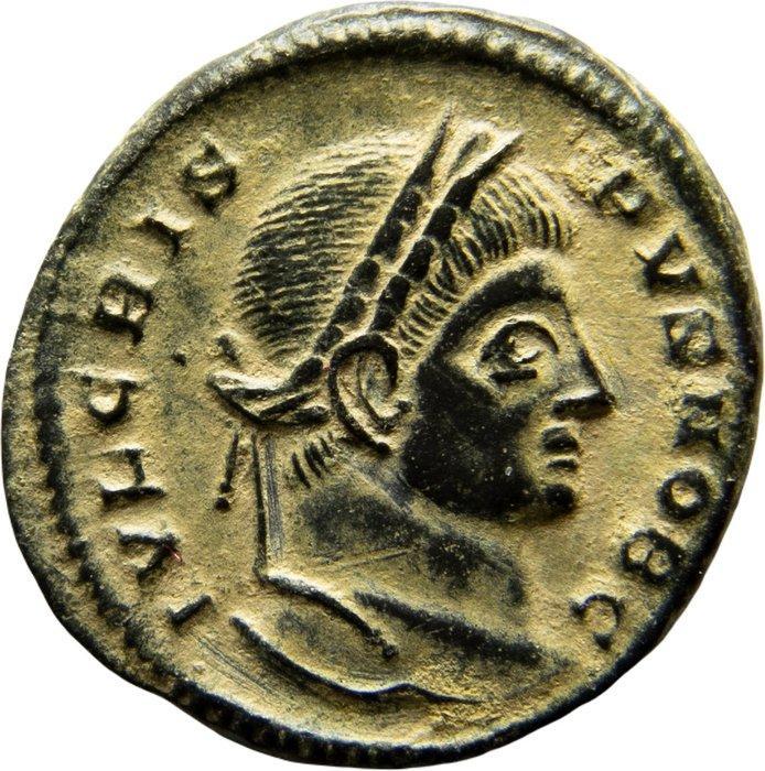Romeinse Rijk. Crispus (317-326 n.Chr.). Follis Siscia mint,, Postzegels en Munten, Munten | Europa | Niet-Euromunten