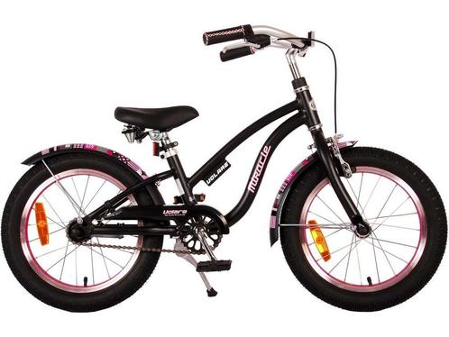 Volare Miracle Cruiser Kinderfiets - Meisjes- 16 inch - Mat, Fietsen en Brommers, Fietsaccessoires | Fietsstoeltjes, Zo goed als nieuw