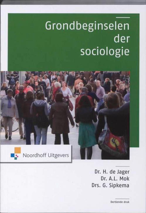 Grondbeginselen der sociologie 9789001763770, Livres, Science, Envoi