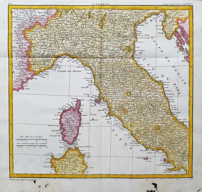 Europa - Italië; Baruffaldi / Chiesa - LItalie (North, Boeken, Atlassen en Landkaarten