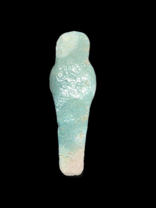 Égypte ancienne Faience Shabti - 6.1 cm (Sans prix de, Antiquités & Art, Antiquités | Autres Antiquités