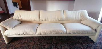 Cassina - Vico Magistretti - Sofa (2) - Maralunga - Katoen -