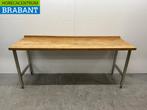 Table de travail Plateau en bois 213 x 70 x 92 cm Horeca, Zakelijke goederen, Horeca | Overige, Verzenden