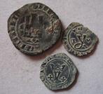 Spanje. Reyes Católicos. Maravedis y blancas (Lote de 3