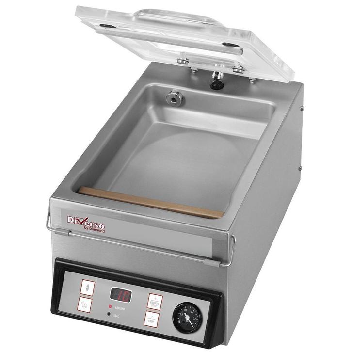 Vacuummachine | Gebogen Deksel | RVS Kuip | 4m3/u | 0.5kW |, Zakelijke goederen, Horeca | Keukenapparatuur, Nieuw in verpakking