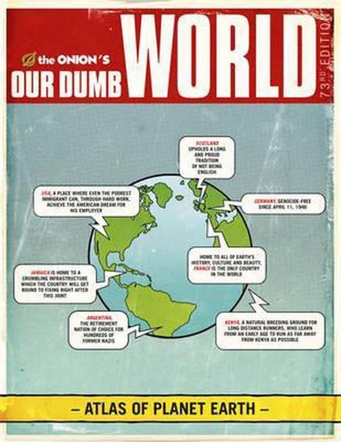 The Onions Our Dumb World 9780752883762 Onion The, Boeken, Overige Boeken, Gelezen, Verzenden