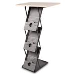 Folderstandaard + Counter | CONCORD | Staal/Hout |, Zakelijke goederen, Verzenden, Nieuw in verpakking