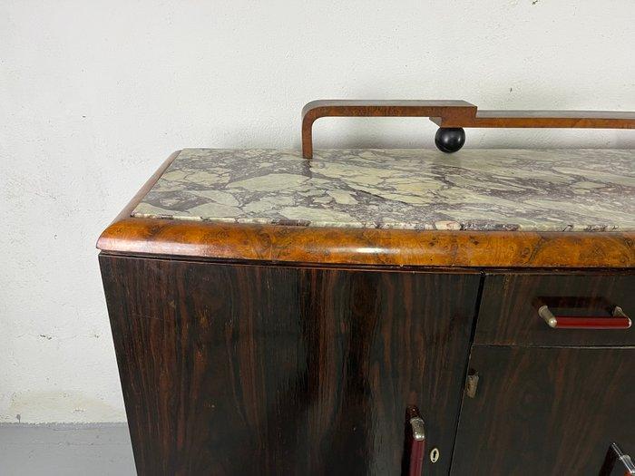 Atelier Varedo - Gaetano Borsani - Credenza - Hout, Marmer, Antiek en Kunst, Antiek | Meubels | Stoelen en Sofa's