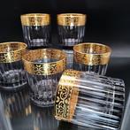 Artemisia - Whiskyglas (6) - Kristal, oro 24kt, Antiek en Kunst