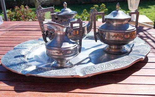 Armand Fresnais - Koffie- en theeservies - Art Nouveau -, Antiek en Kunst, Antiek | Meubels | Tafels