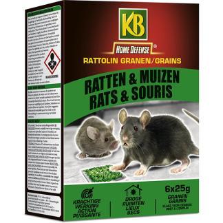 Rattengif | KB Home Defense | Rattolin Granen | Graan | 6 beschikbaar voor biedingen