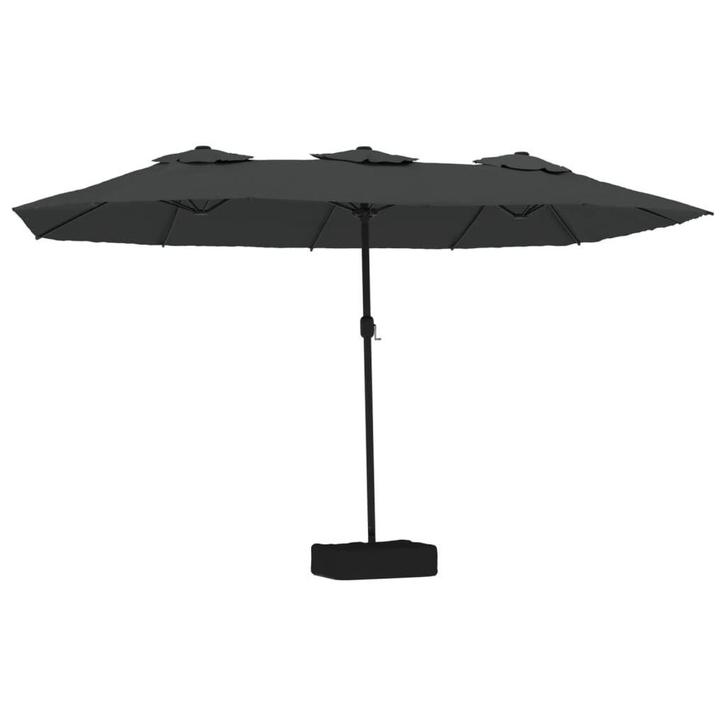 Parasol dubbel 449x245 | Tweede kansje | OP = OP, Tuin en Terras, Parasols, 2 tot 3 meter, Nieuw, Overige typen, Verzenden