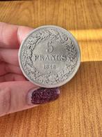 Belgique. Léopold Ier. 5 Franchi 1848 (Sans prix de réserve), Timbres & Monnaies