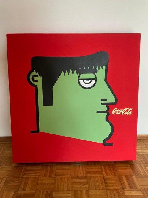 IABO - The Incredible Coca-Cola (Hulk-portrait), Antiek en Kunst, Kunst | Schilderijen | Modern