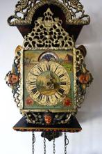 Wandklok - JWA - Antiek Hout, Messing, Koper, Lood -, Antiek en Kunst, Antiek | Klokken