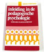 Inleiding in de pedagogische psychologie 9789026618567, Boeken, Gelezen, David Fontana, Verzenden