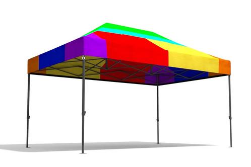 Easy up partytent 3x4,5m - Premium | PVC gecoat polyester, Huis en Inrichting, Tafels | Statafels, Nieuw, Verzenden