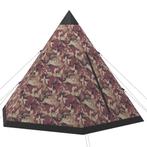 vidaXL Tent 4-persoons meerkleurig, Caravanes & Camping, Tentes