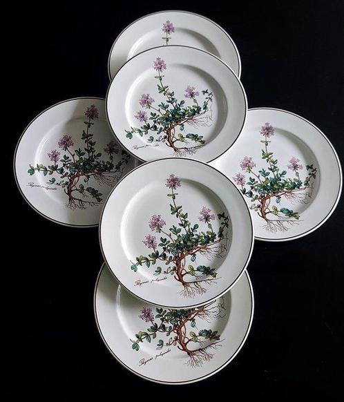 Villeroy & Boch - Schotel (6) - Botanica - Porselein, Antiek en Kunst, Antiek | Meubels | Tafels
