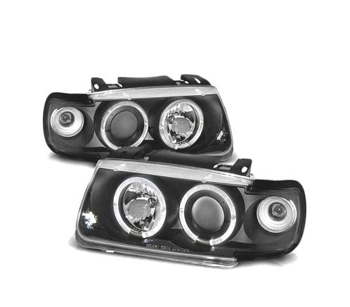 PHARES POUR VOLKSWAGEN VW POLO 6N HATCHBACK 94-99 ANGEL EYES, Auto-onderdelen, Verlichting, Verzenden