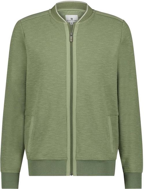 State Of Art Vest Zip Groen maat Maat 48/50 (M) Heren, Vêtements | Hommes, Pulls & Vestes, Envoi