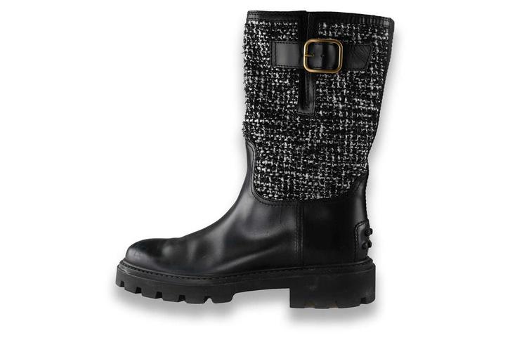 Tods Laarzen in maat 38 Zwart | 5% korting, Kleding | Dames, Schoenen, Zwart, Zo goed als nieuw, Hoge laarzen, Verzenden
