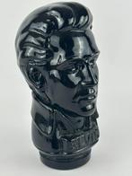 Buste, A glass bust of Elvis - 30 cm - Verre