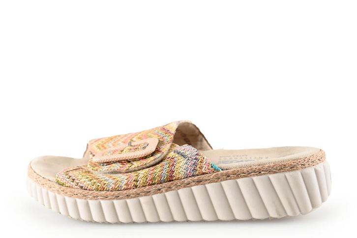 Rieker Muiltjes in maat 40 Beige | 5% extra korting, Kleding | Dames, Schoenen, Beige, Zo goed als nieuw, Verzenden