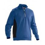 Jobman 5401 sweatshirt 1/2 fermeture Éclair l bleu ciel/noir