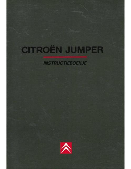 1995 CITROËN JUMPER INSTRUCTIEBOEKJE NEDERLANDS, Autos : Divers, Modes d'emploi & Notices d'utilisation, Enlèvement ou Envoi
