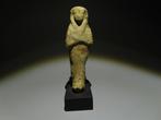 Oud-Egyptisch Faience Ushabti. Late Periode, 664 - 332, Collections