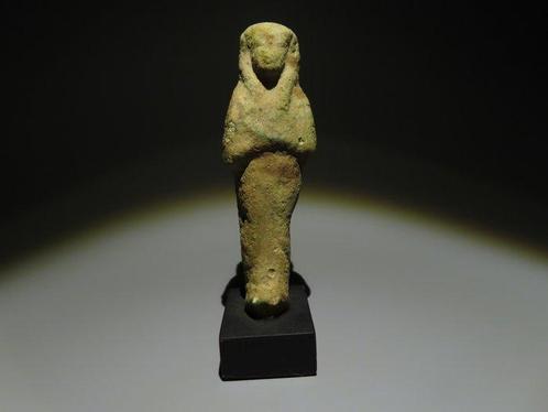 Oud-Egyptisch Faience Ushabti. Late Periode, 664 - 332, Collections, Minéraux & Fossiles