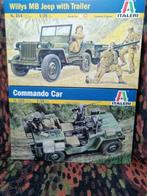 Tamiya + Italeri - Speelgoed Lotto  U.S. Army 1939/1945, Nieuw