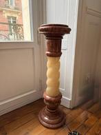 Kolom - 1950-1960 - Lichtkolom van albast, Antiek en Kunst