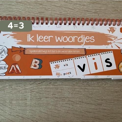 Ik leer woordjes spelenderwijs letters en woordjes leren, Boeken, Overige Boeken, Gelezen, Verzenden