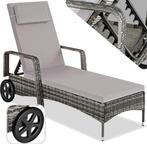 2dekans | Ligstoel - zonnebed - wicker - verstelbare, Tuin en Terras, Ophalen of Verzenden, Nieuw