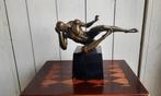 Onbekend - Onbekend - Beeld, Naakte man - 21 cm - Brons, Antiek en Kunst